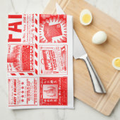 Kitschen handdoeken (Quarter Fold)