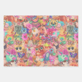  Kitschy Collage Decoupage Papierset Inpakpapier Vel (Voorkant 2)