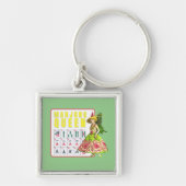 Kitschy Mahjong Queen Sleutelhanger (Voorkant)