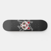 KITSUNE Fox Mask - Street Art Skateboard (Horizontaal)