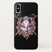 Kitsune Japans fox-masker Case-Mate iPhone Case (Achterkant)