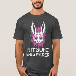 Kitsune Japans kweekblad Fox Art Whisperer Animal T-shirt