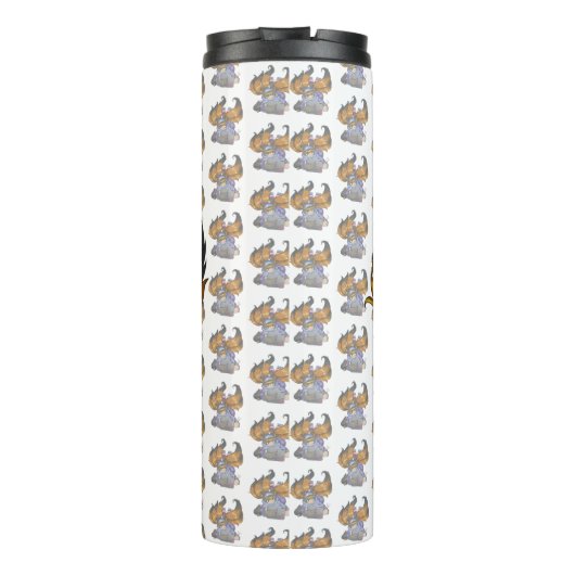 Kitsune Life Thermosbeker (Achterkant)