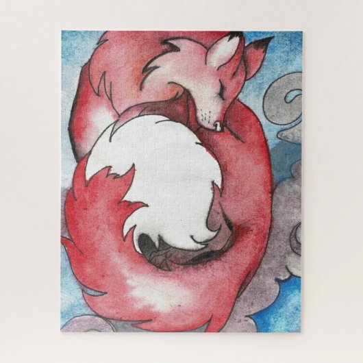 Kitsune Puzzle Legpuzzel (Verticaal)