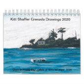 Kitt Shaffer 2020 Grenade Dessins Calendrier (Protection)