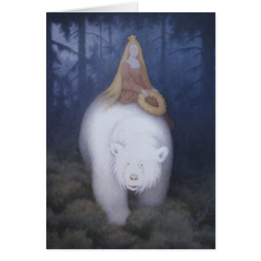 Kittelsen King Valemon L'ours blanc Carte (Devant)