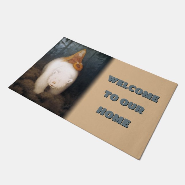 Kittelsen - White-Beer King Valemon Deurmat (Schuin)