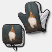 Kittelsen White-Beer King Valemon Ovenwant & Pannenlap Set (Voorkant / Achterkant)