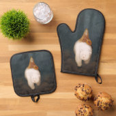 Kittelsen White-Beer King Valemon Ovenwant & Pannenlap Set (Top down)