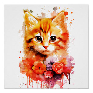 KITTEN 3 PERFECT POSTER