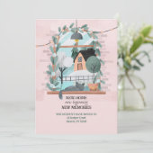 Kitten à la Faire-part de déplacement de fenêtre (Debout devant)