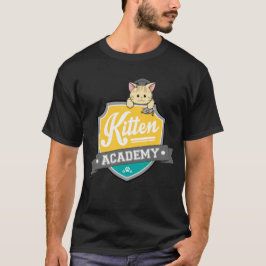 Kitten Academy Crest T-shirt