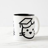 Kitten Academy Logo Mok (Voorkant rechts)