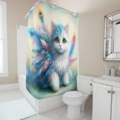 Kitten Art Douchegordijn (In situ)