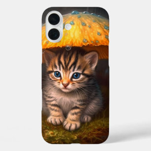 Kitten Art Telefoonhoes iPhone 16 Plus Hoesje