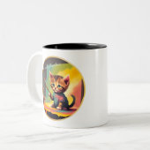 Kitten Artiste Peinture Dream the Dream Mug (Devant gauche)
