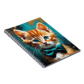 Kitten avec Cravate à mâchoires | CARNET (Côté Droit)