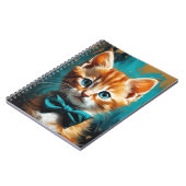 Kitten avec Cravate à mâchoires | CARNET (Côté gauche)