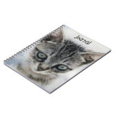 Kitten Baby Cat Art Journal Carnet (Côté gauche)