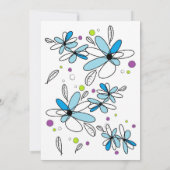 Kitten Baby shower Uitnodiging (Achterkant)