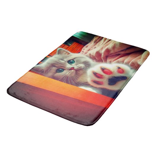 Kitten Badmat (Gekanteld)