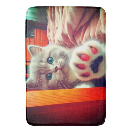 Kitten Badmat (Voorkant Verticaal)