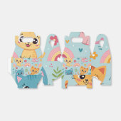 KITTEN BEDANKDOOSJES (Uitgevouwen)