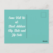 Kitten bewegend Briefkaart (Achterkant)