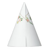 Kitten Cat Flowers Birthday Feesthoedjes (Achterkant)