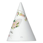 Kitten Cat Flowers Birthday Feesthoedjes (Rechts)