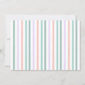 Kitten Cat Laten we Pavty Verjaardag Kaart (Achterkant)