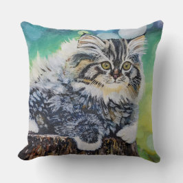 Kitten Cat Painting Sierkussen