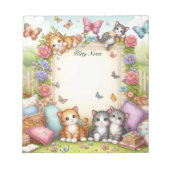 Kitten Cat Paradise Notitieblok (Voorkant)
