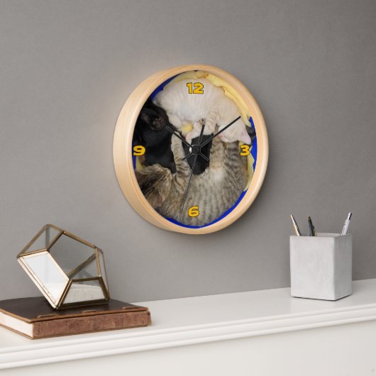 Kitten Clock (Kantoor)