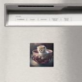 Kitten dans un teup - aimant chat (In Situ (Lave-vaisselle))