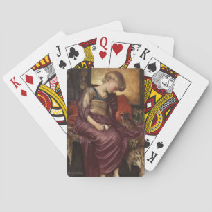 Kitten (door Frederic Leighton) Pokerkaarten