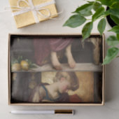 Kitten (door Frederic Leighton) Tissuepapier (Geschenk)