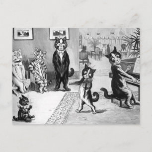 Kitten Een overweging geven Briefkaart