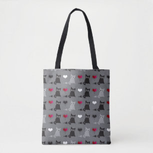 kitten en muizen draagtas