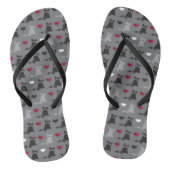 kitten en muizen teenslippers (Voetbed)