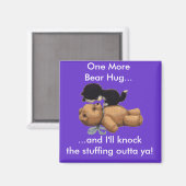 Kitten en Teddy Bear Gifts Magneet (Voorkant / Achterkant)