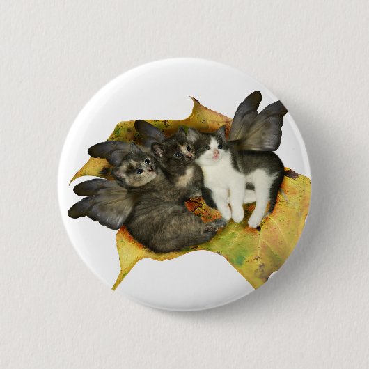 Kitten Fairies Button (Voorkant)