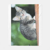 Kitten Fleece Deken (Voorkant)