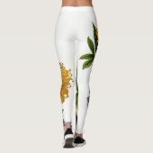 Kitten Floral-Leggings Leggings (Achterkant)