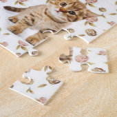 Kitten Floral Puzzle (Côté)