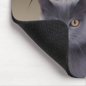 Kitten Flowers Mousepad Muismat (Hoek)