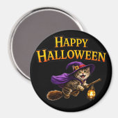 Kitten happy Halloween magnet (Recto/Verso)