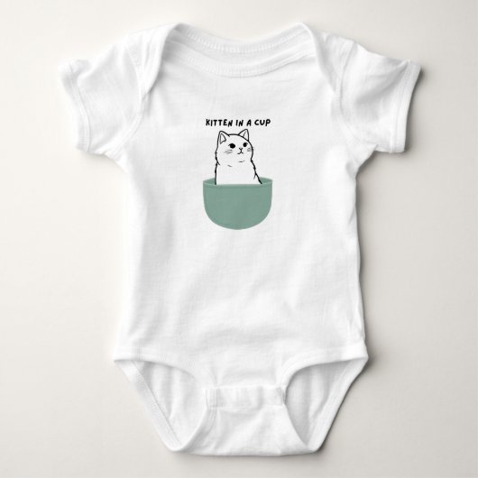 Kitten in een snack romper (Voorkant)