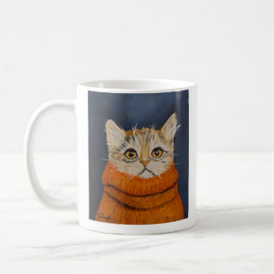 Kitten in een trui - Mok voor kattenliefhebbers