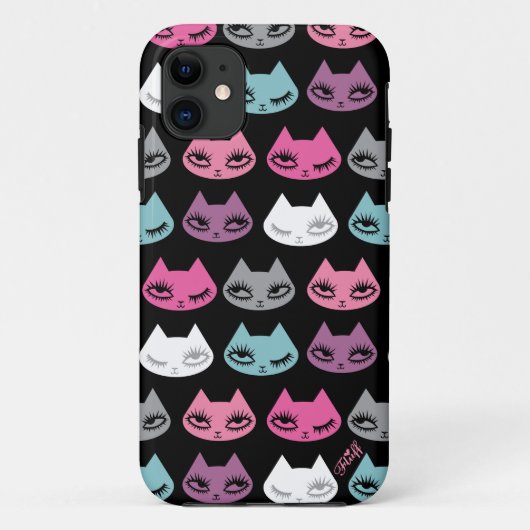 Kitten Iphone-draagtas van Fluff Case-Mate iPhone Case (Achterkant)